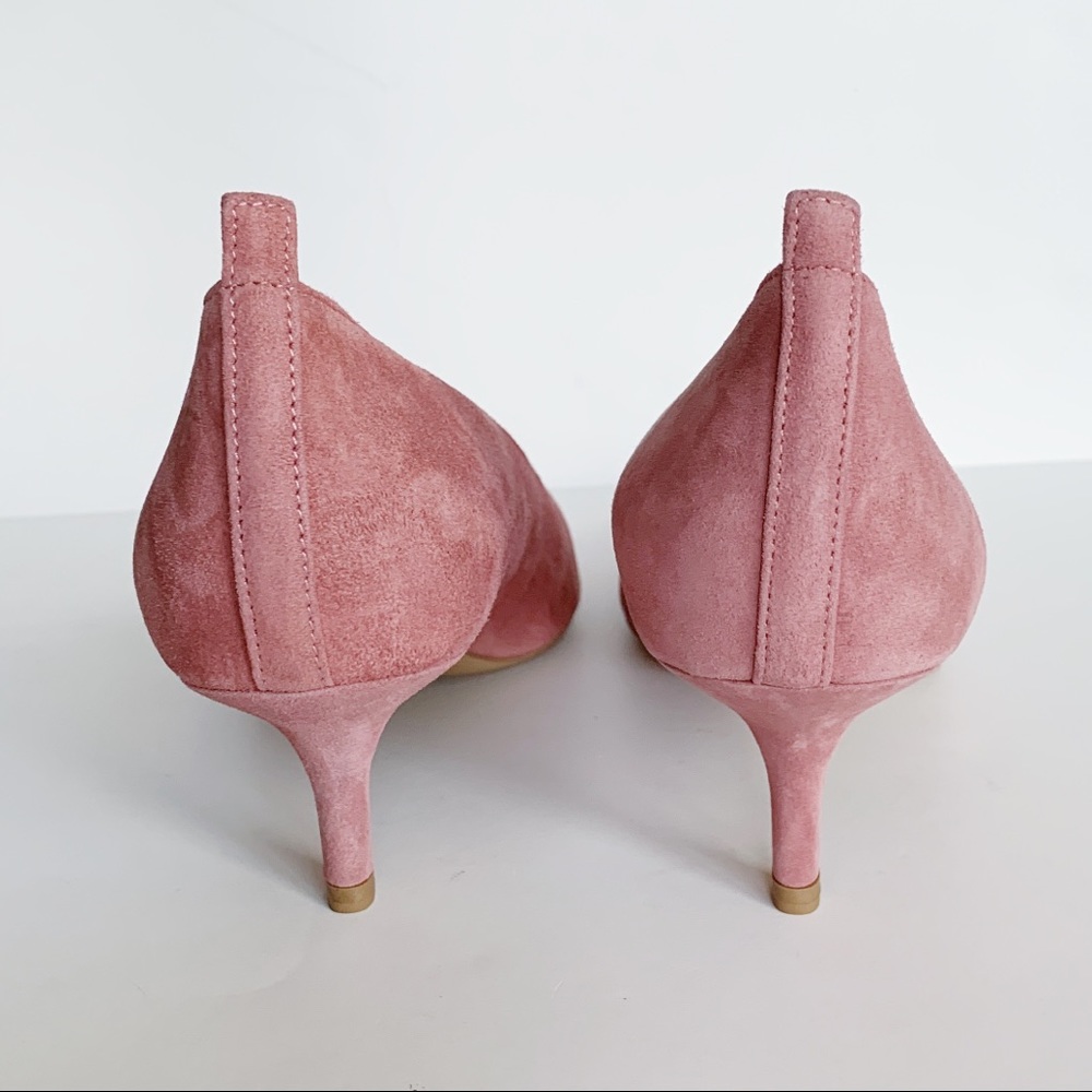 EVERLANE The Editor Rosewood Suede Kitten Heels - Picture 7 of 10